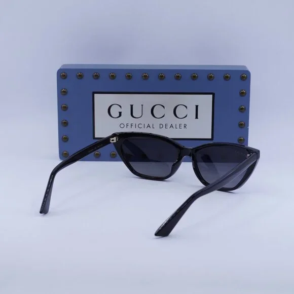 Final Price! Gucci GG1815S 005 Black/Grey Polarized Sunglasses